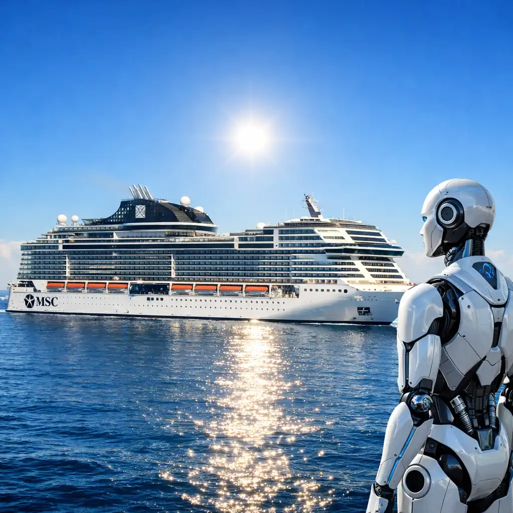 MSC Virtuosa – statek z robotem humanoidalnym