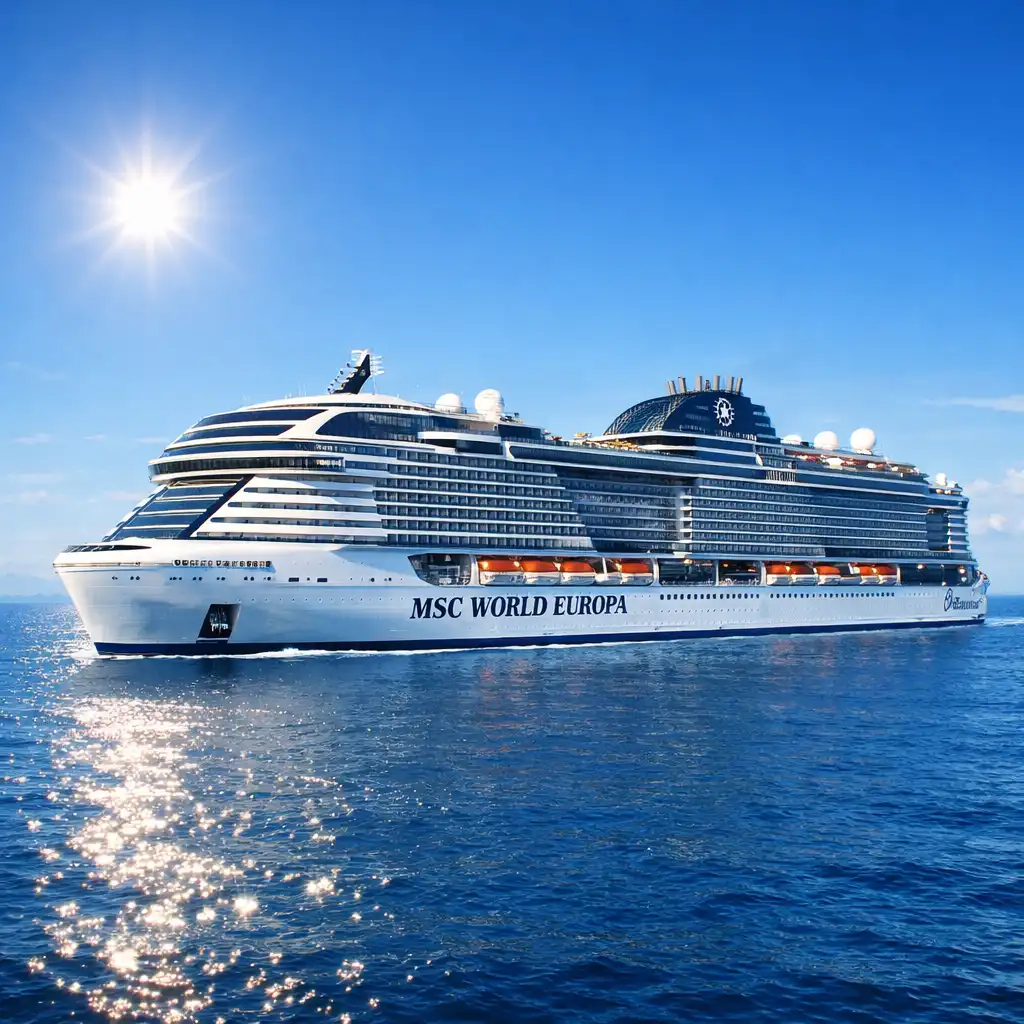 MSC World Europa – nowoczesny statek wycieczkowy