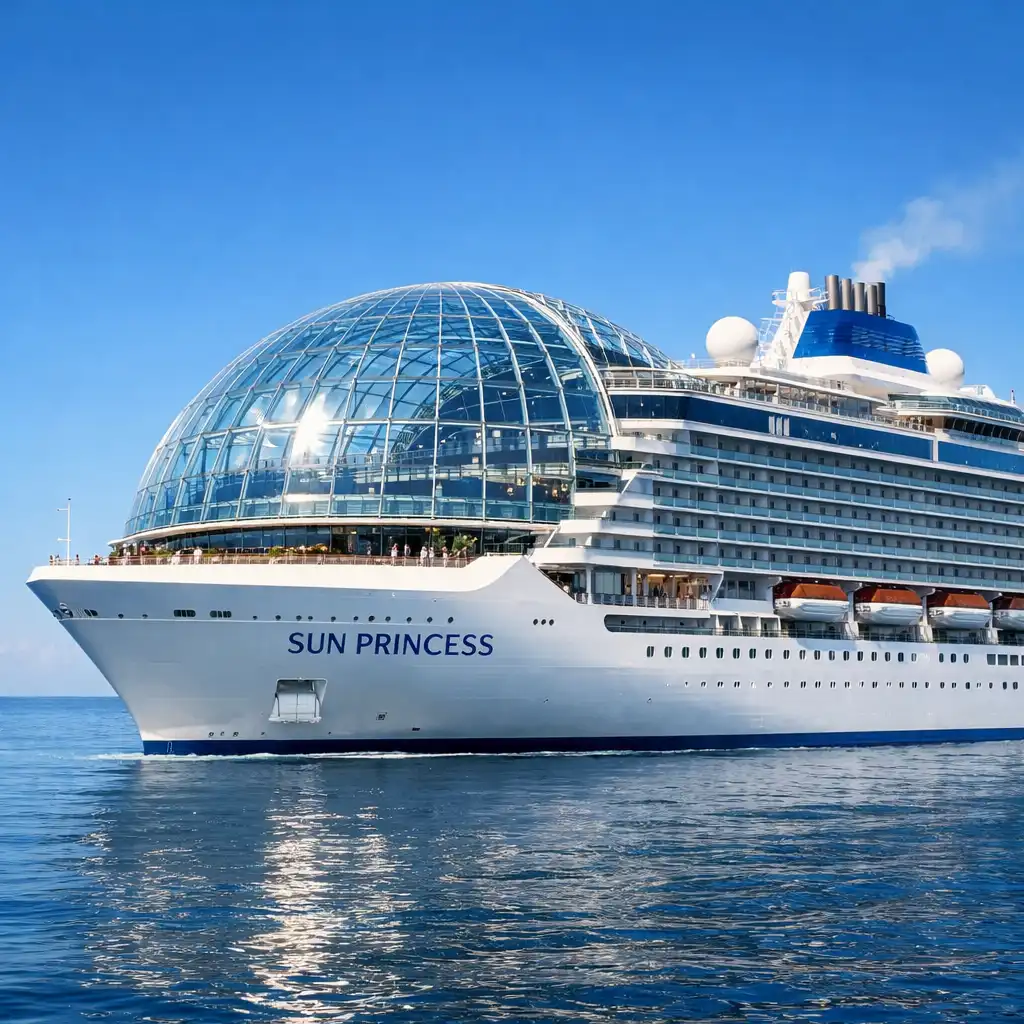 Sun Princess – statek z szklaną kopułą